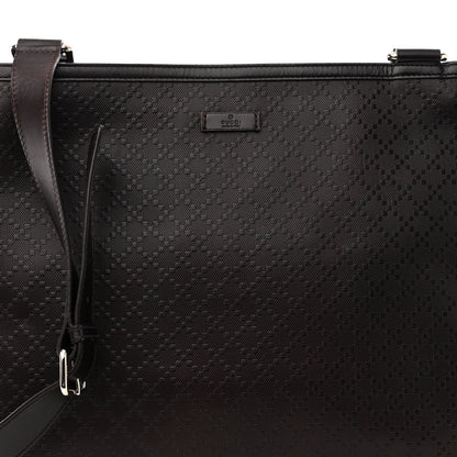 Gucci Hilary Lux Bright Diamante Medium Flat Messenger Bag Testa Di Moro 7 of 9