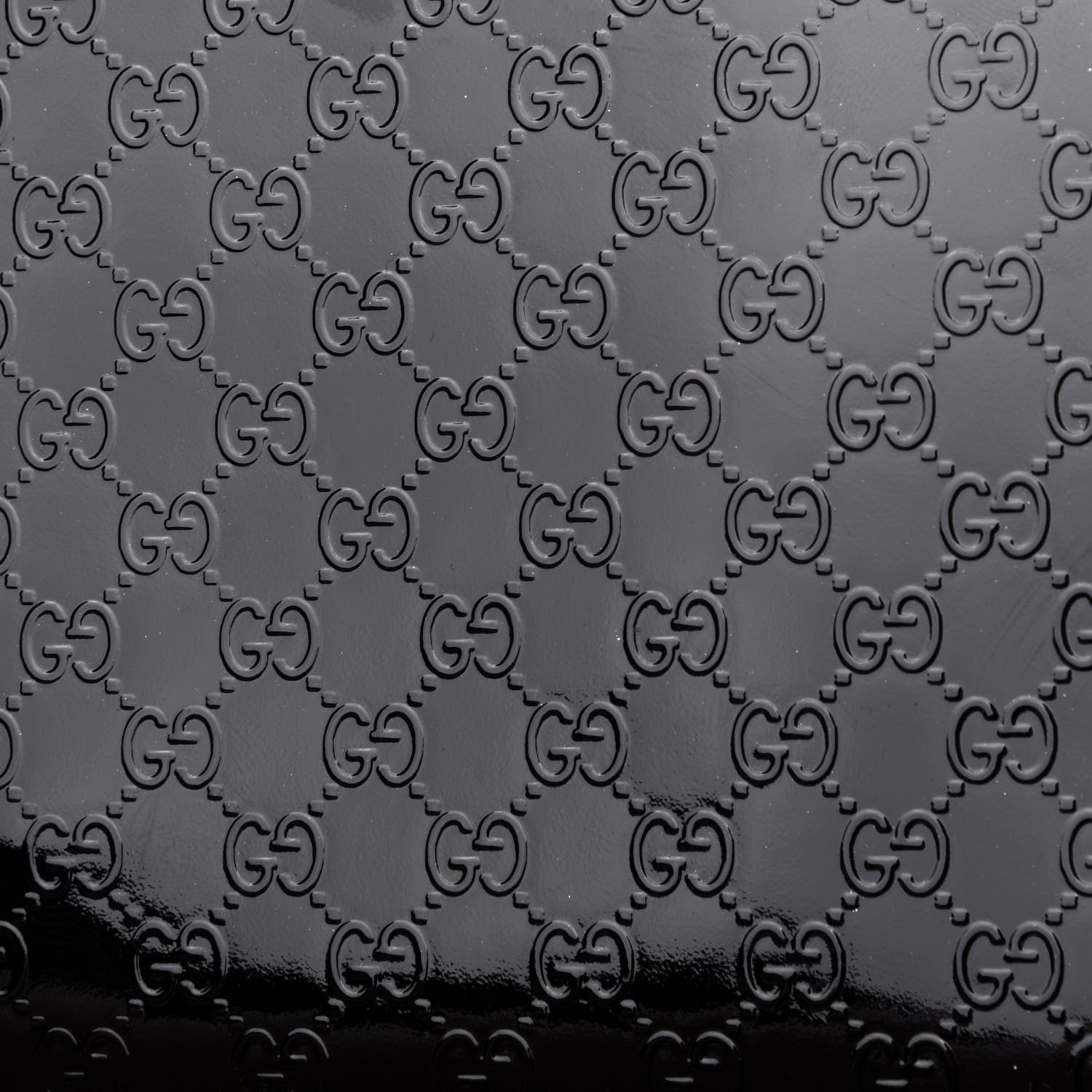 Gucci Patent Microguccissima Medium Broadway Clutch Black 10 of 12
