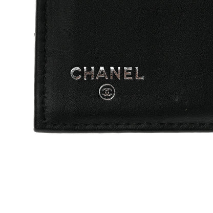 Chanel Patent Quilted Large Flap Wallet Black 6 of 8