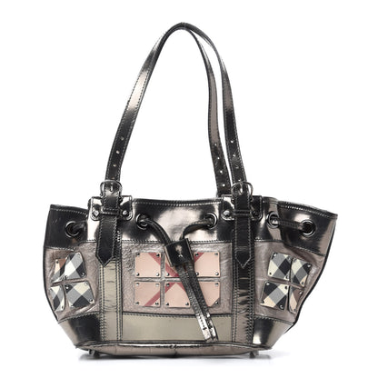 Burberry Prorsum Super Nova Warrior Studded Hobo Metallic 1 of 16
