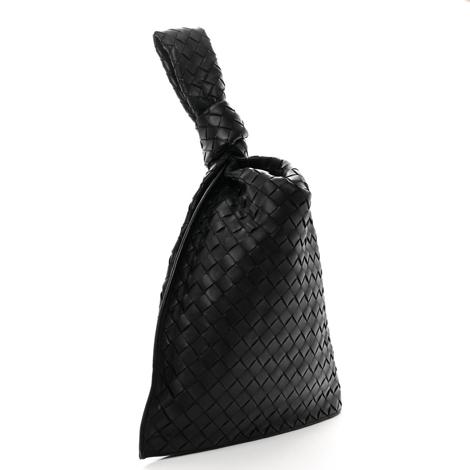 Bottega Veneta Nappa Intrecciato BV Twist Black 3 of 6