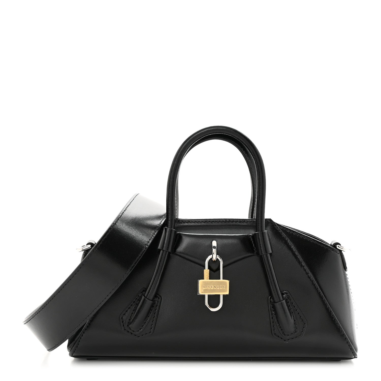 Givenchy Box Calfskin Mini Antigona Stretch Black 1 of 9