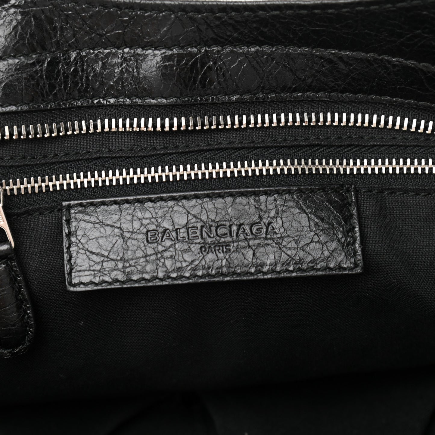 Agneau Giant 12 Silver Hardware Part Time Black