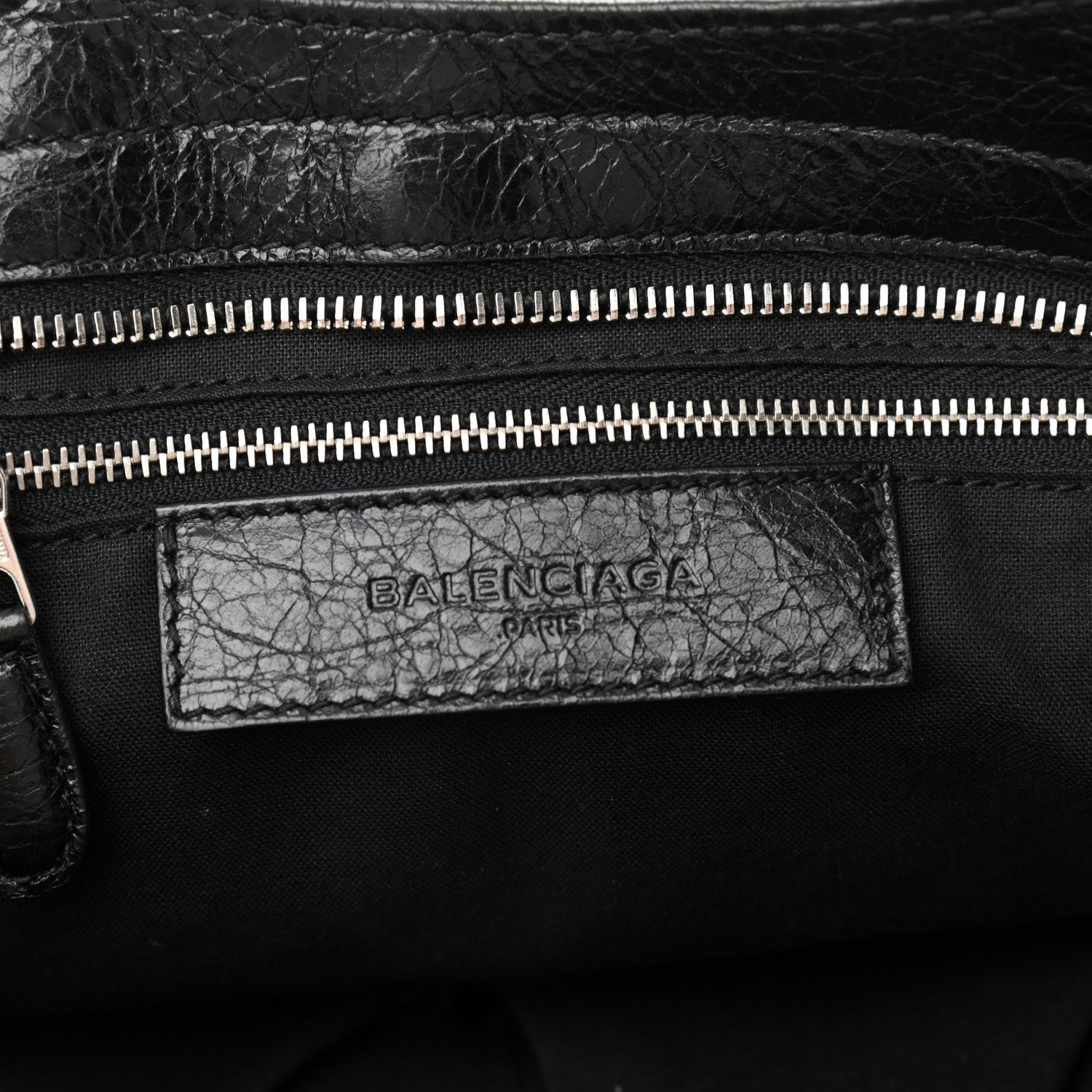 Balenciaga Agneau Giant 12 Silver Hardware Part Time Black 6 of 10