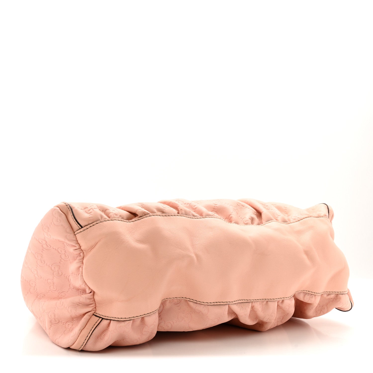 Gucci Guccissima Large D Gold Hobo Pink 4 of 17