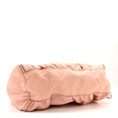 Gucci Guccissima Large D Gold Hobo Pink 4 of 17