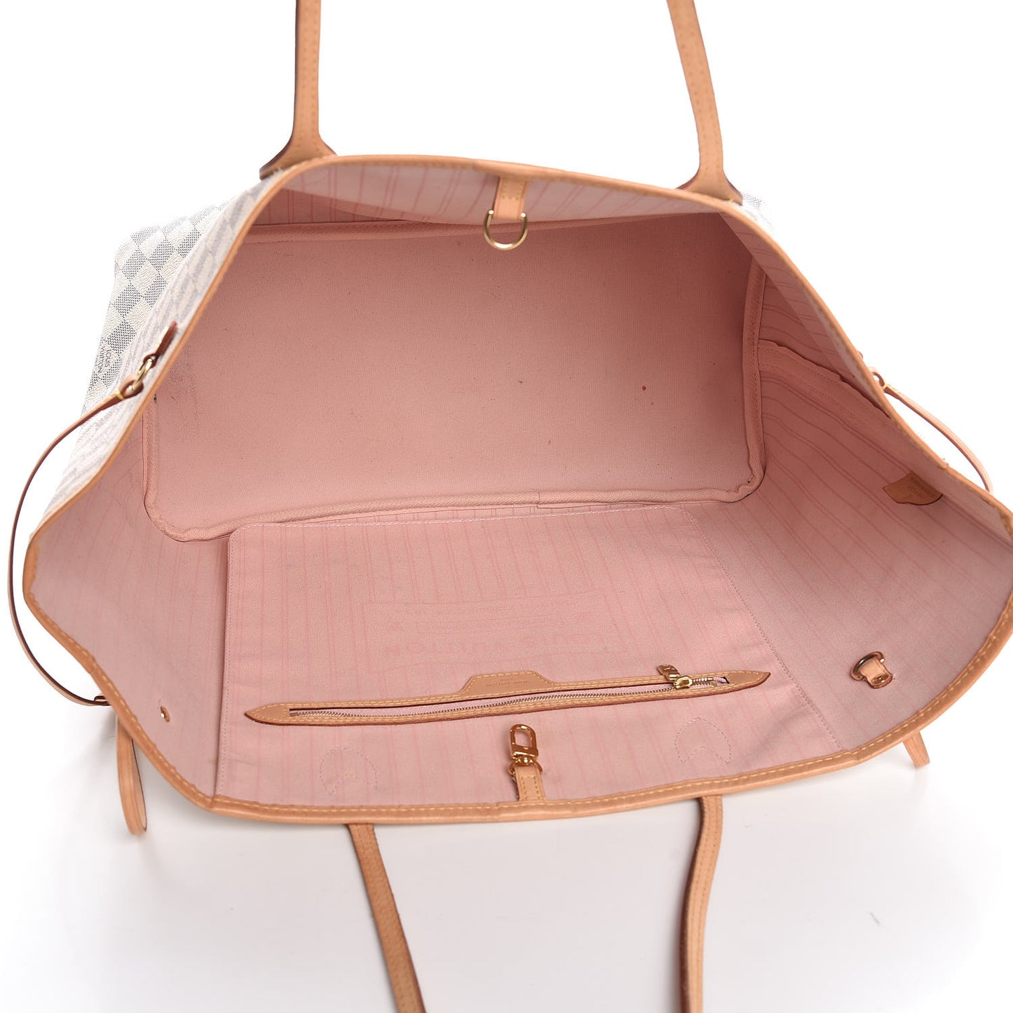 Damier Azur Neo Neverfull GM Rose Ballerine