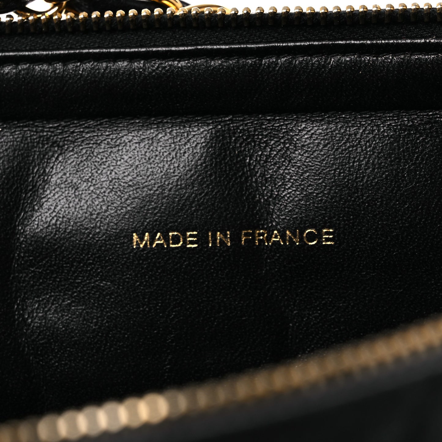 Caviar Quilted Flap Shoulder Bag Black