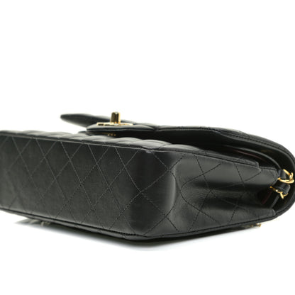 Chanel Lambskin Quilted Small Double Flap Black 9 of 14