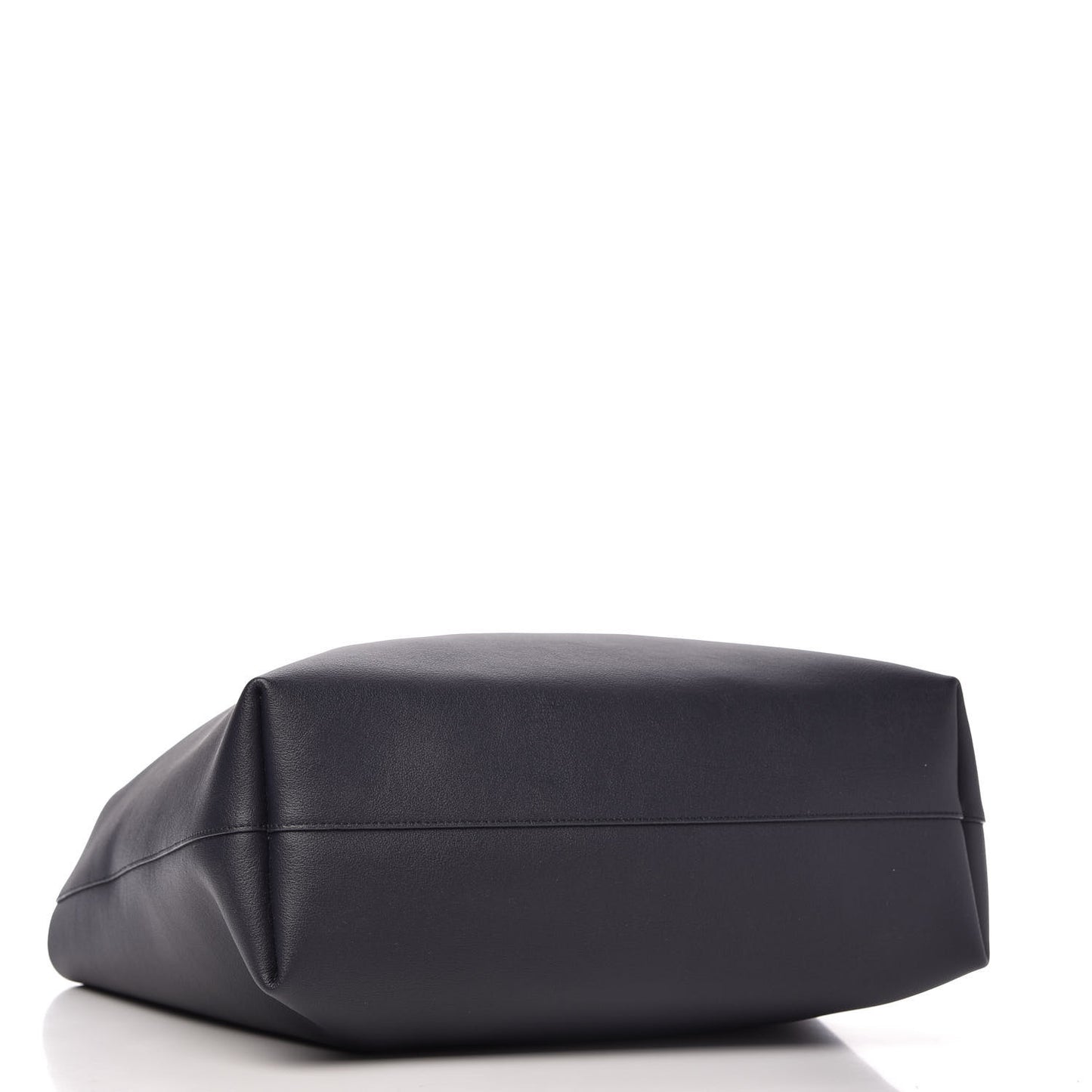 Calfskin Large Shopping Tote Deep Marine