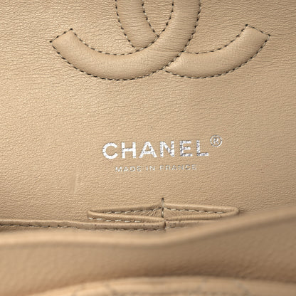 Chanel Caviar Quilted Medium Double Flap Beige 6 of 15