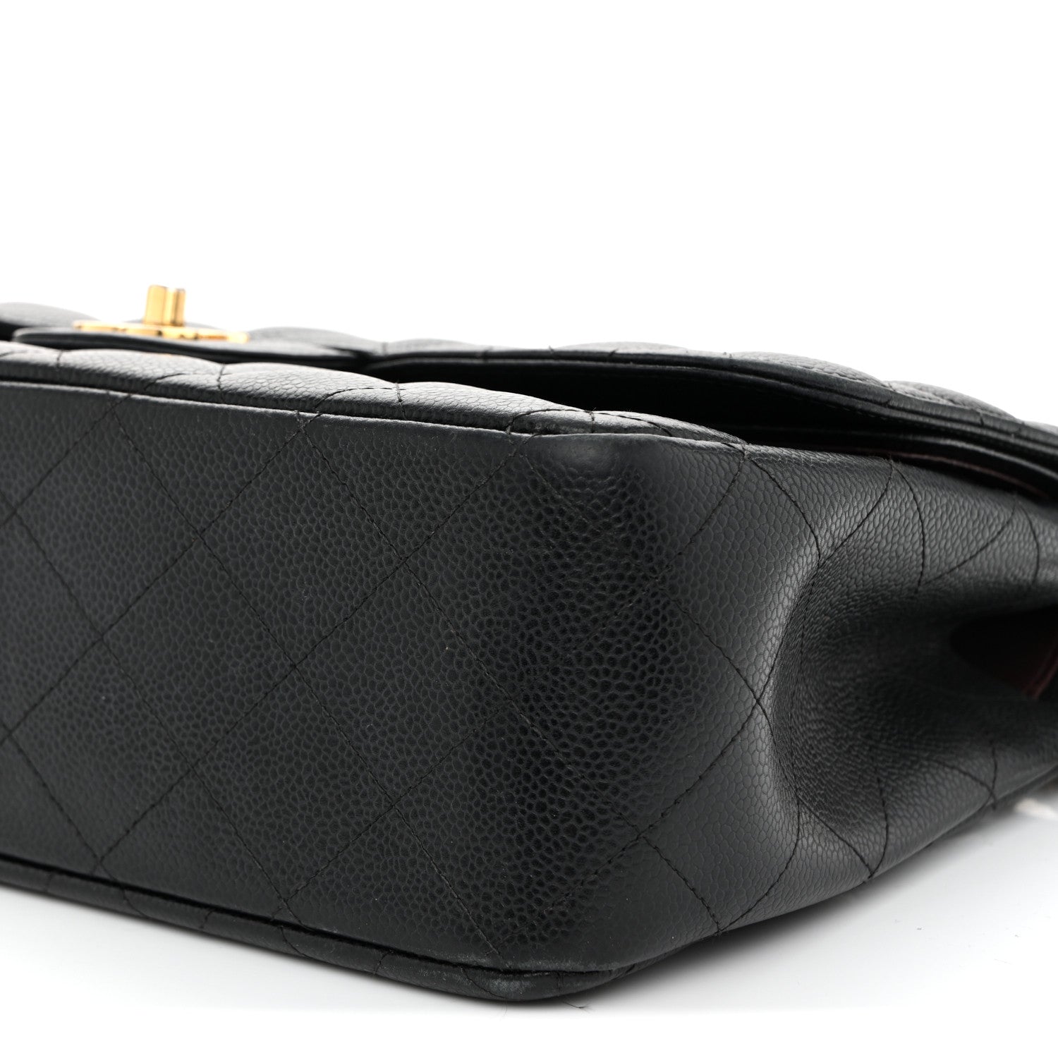 Chanel Caviar Quilted Jumbo Double Flap Black 10 of 14