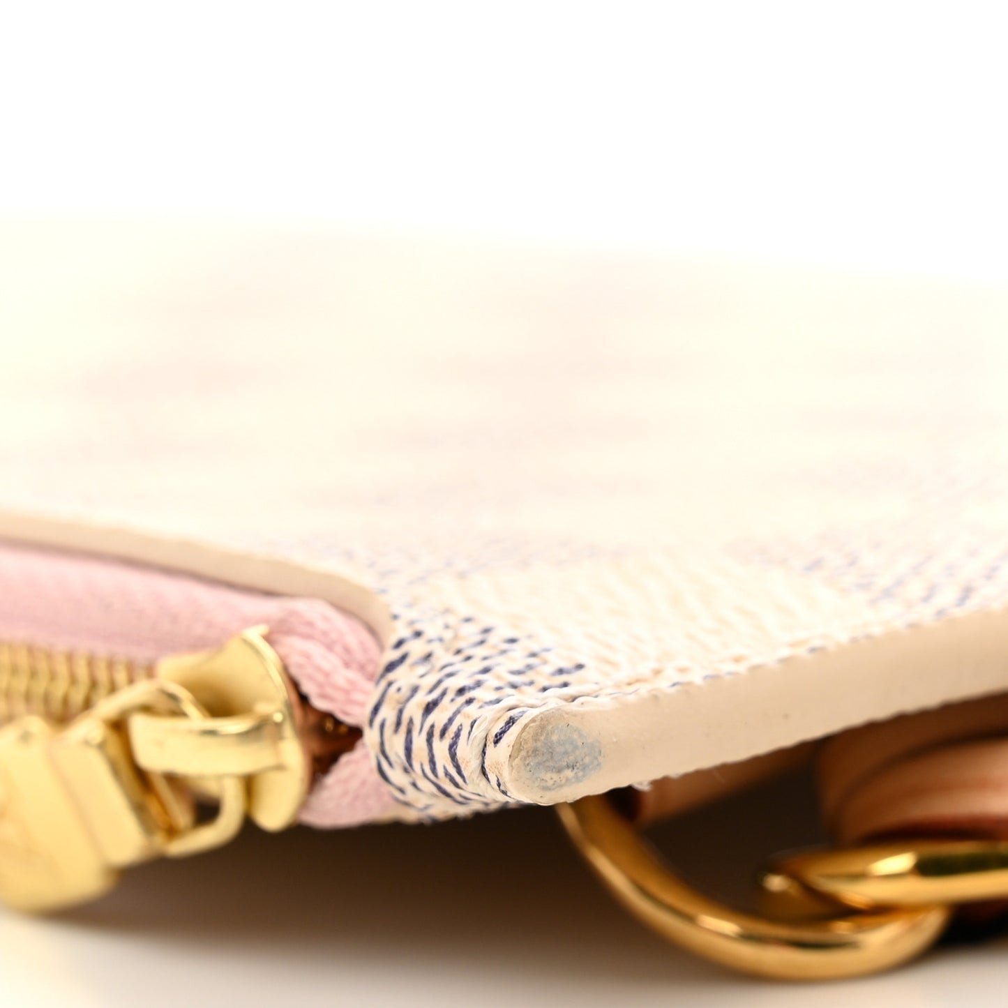 Damier Azur Neverfull MM GM Pochette Rose Ballerine