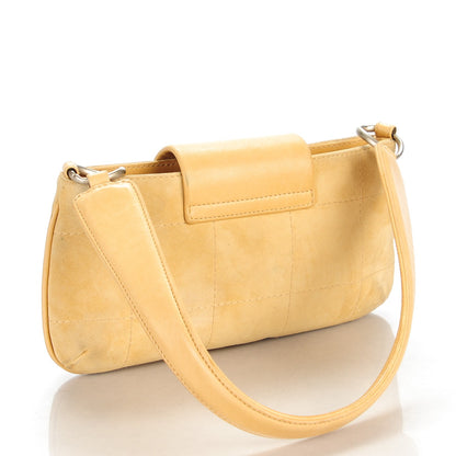 Chanel Suede Quilted Small Mademoiselle Shoulder Bag Beige 3 of 7