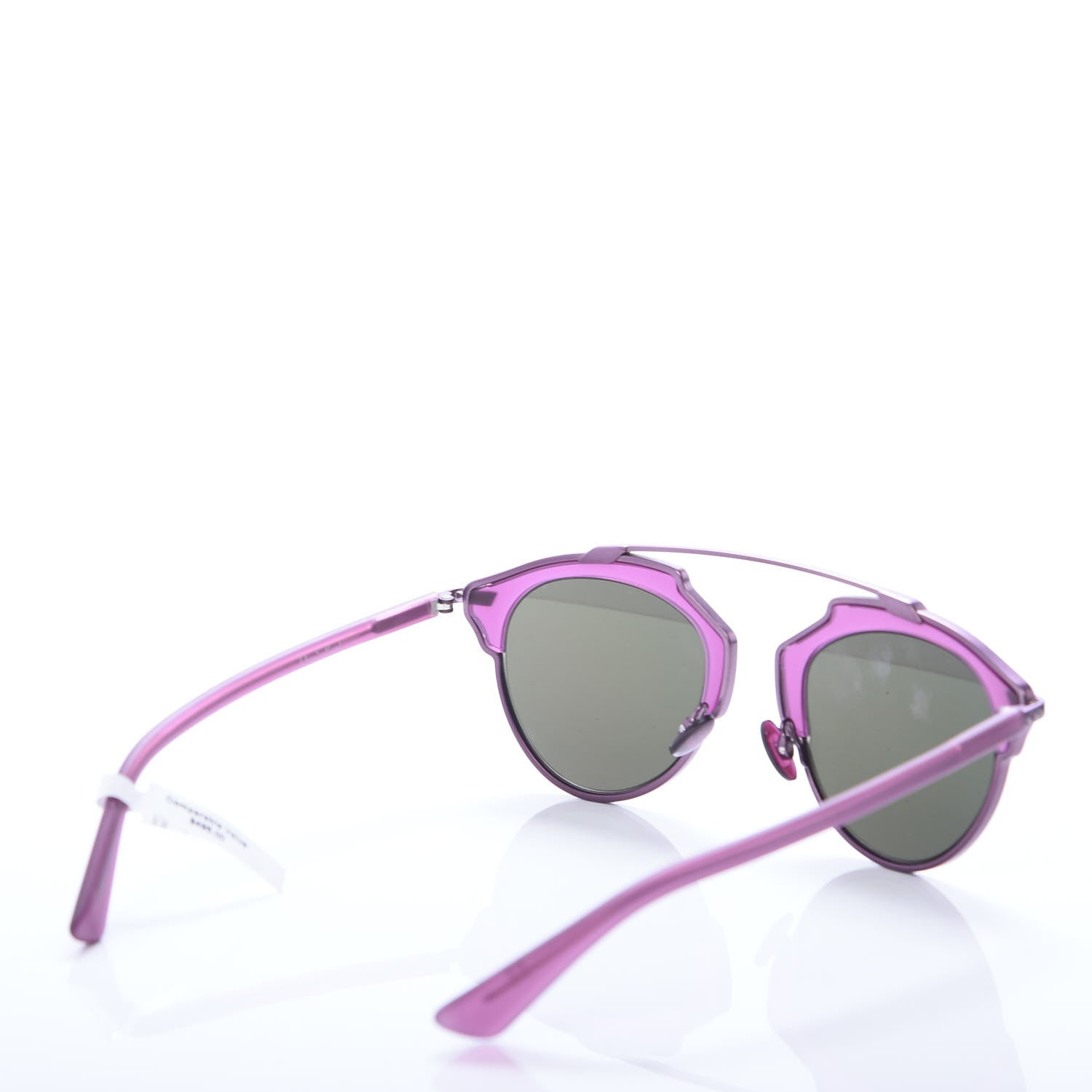 Christian Dior Acetate So Real Sunglasses Matte Violet 4 of 7
