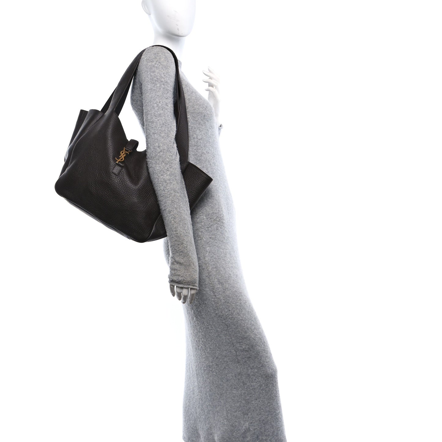 Grained Deerskin Bea Tote Sweet Sweet Chocolate