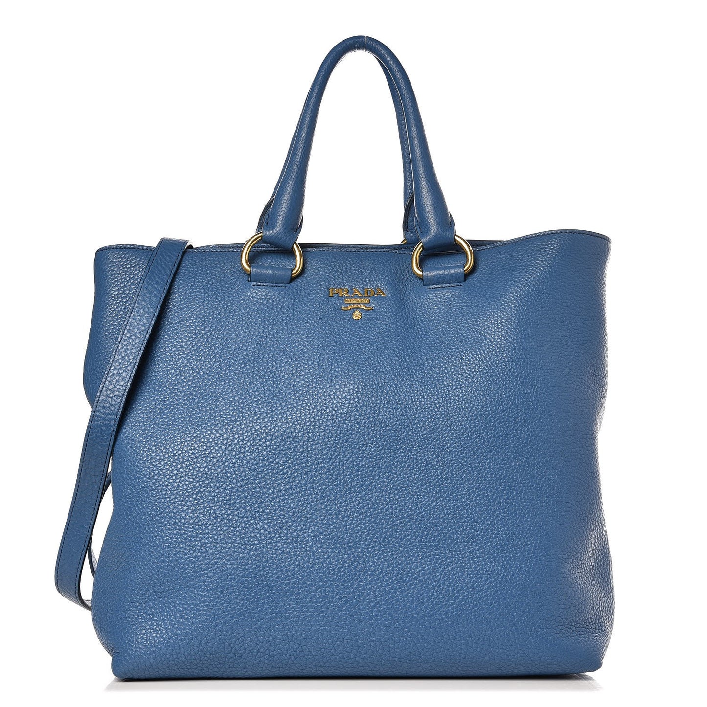 Vitello Daino Tote Cobalto