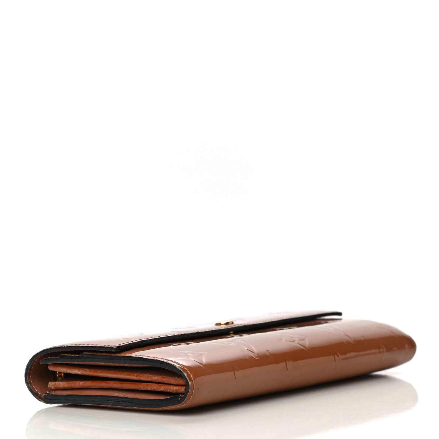 Vernis Sarah Wallet Rose Velours
