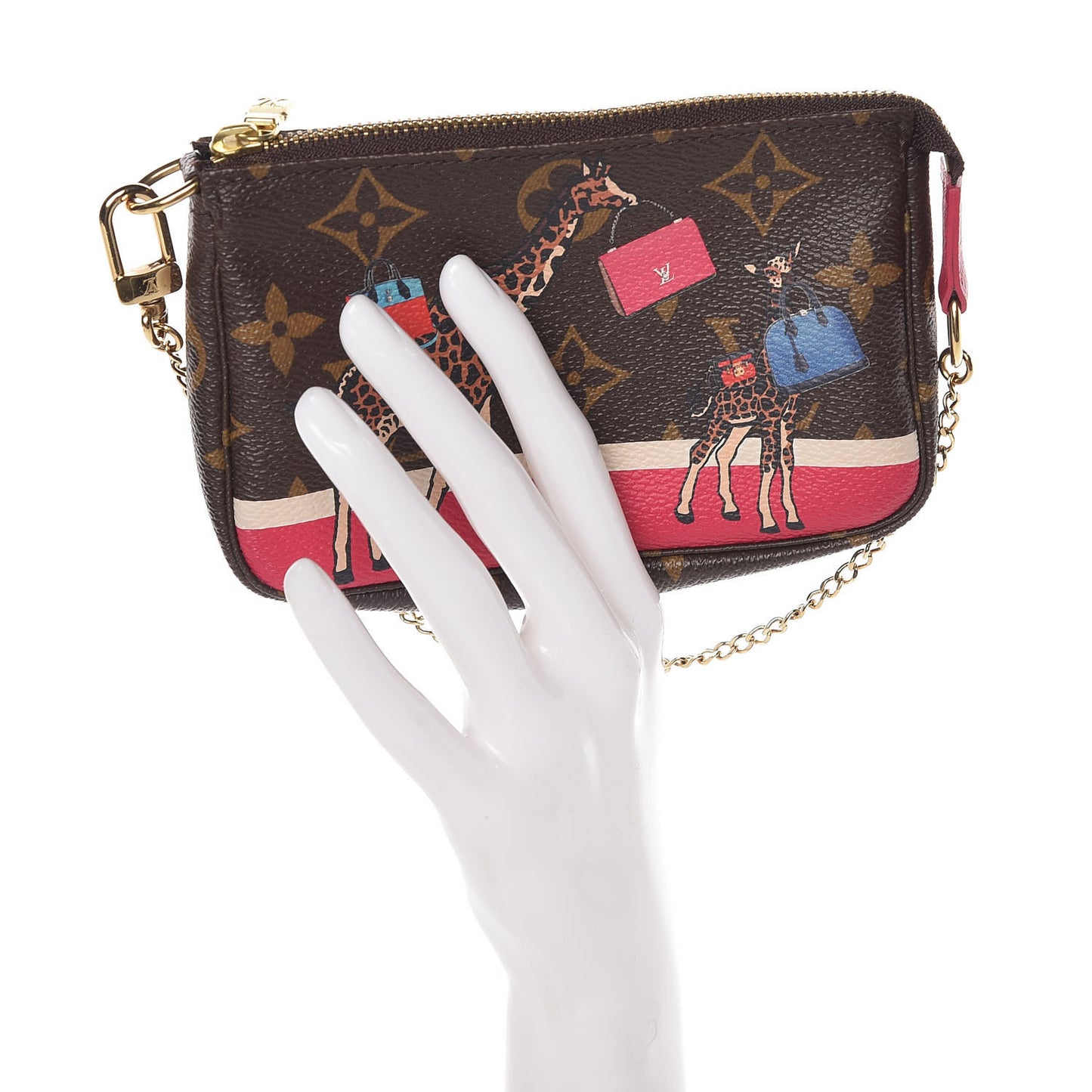 Monogram 2017 Christmas Animation Mini Pochette Accessories