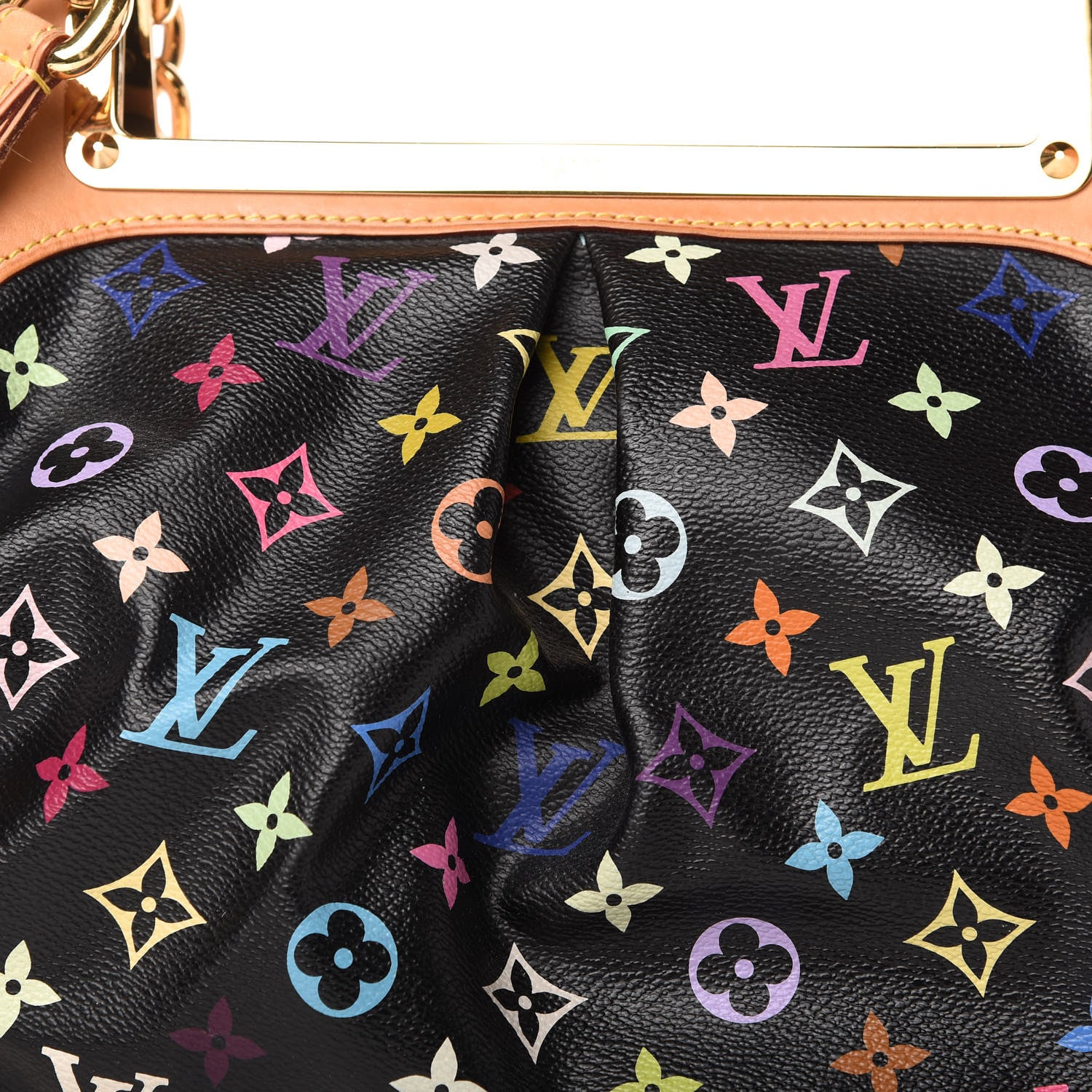 Louis Vuitton Monogram Multicolor Judy GM Black 10 of 10