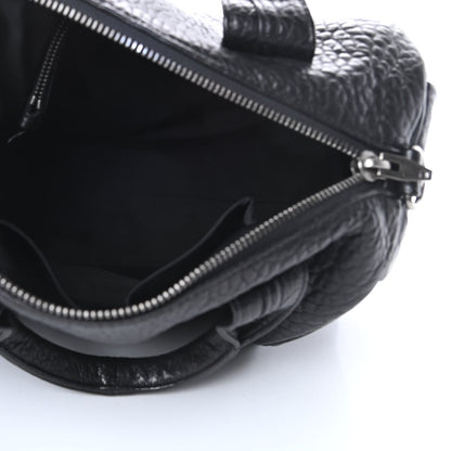 Alexander Wang Pebbled Lambskin Rocco Black Nickel Hardware 5 of 12