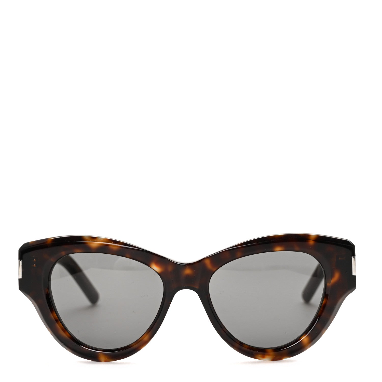 Saint Laurent Acetate Cat Eye Sunglasses SL506 Tortoise 2 of 8