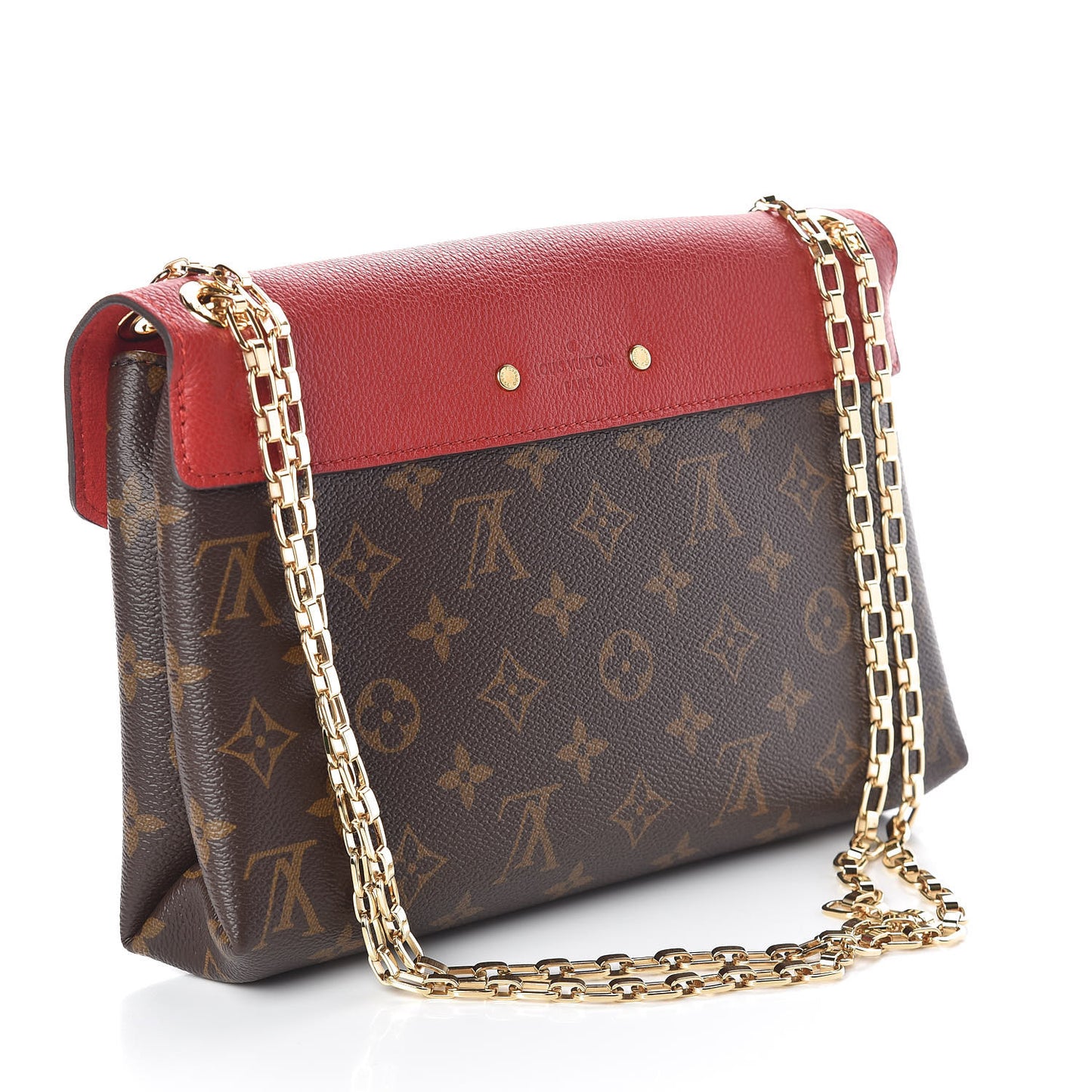 Monogram Pallas Chain Cherry