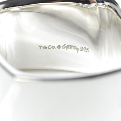 Tiffany Sterling Silver Frank Gehry Wide Band Ring 52 6 5 of 5