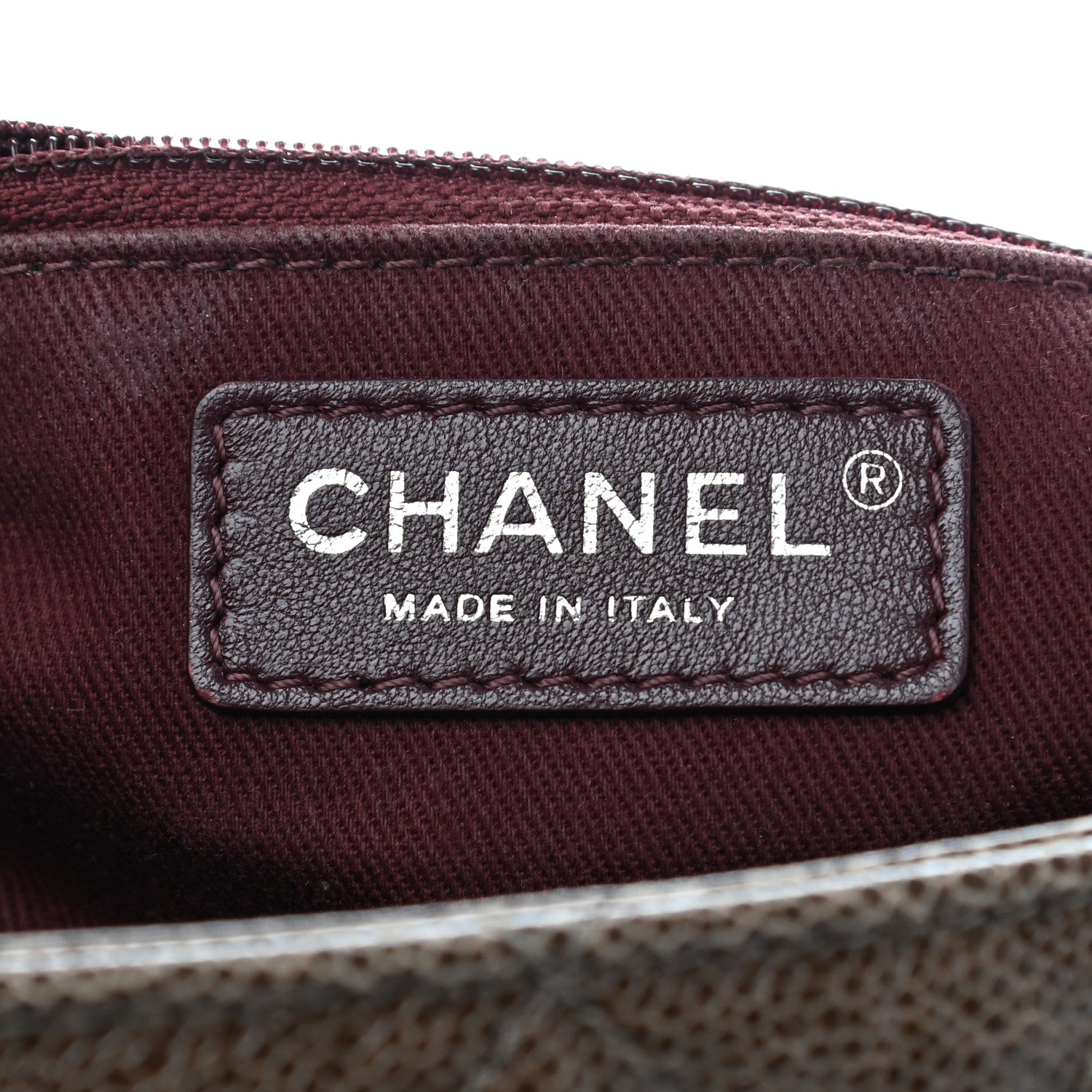 Chanel Crumpled Grained Calfskin Jumbo CC Crave Flap Beige 5 of 21