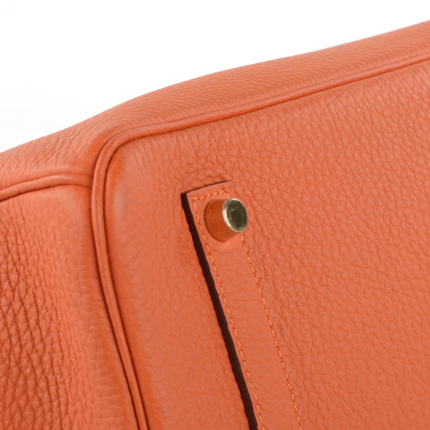 Togo Birkin 35 Orange