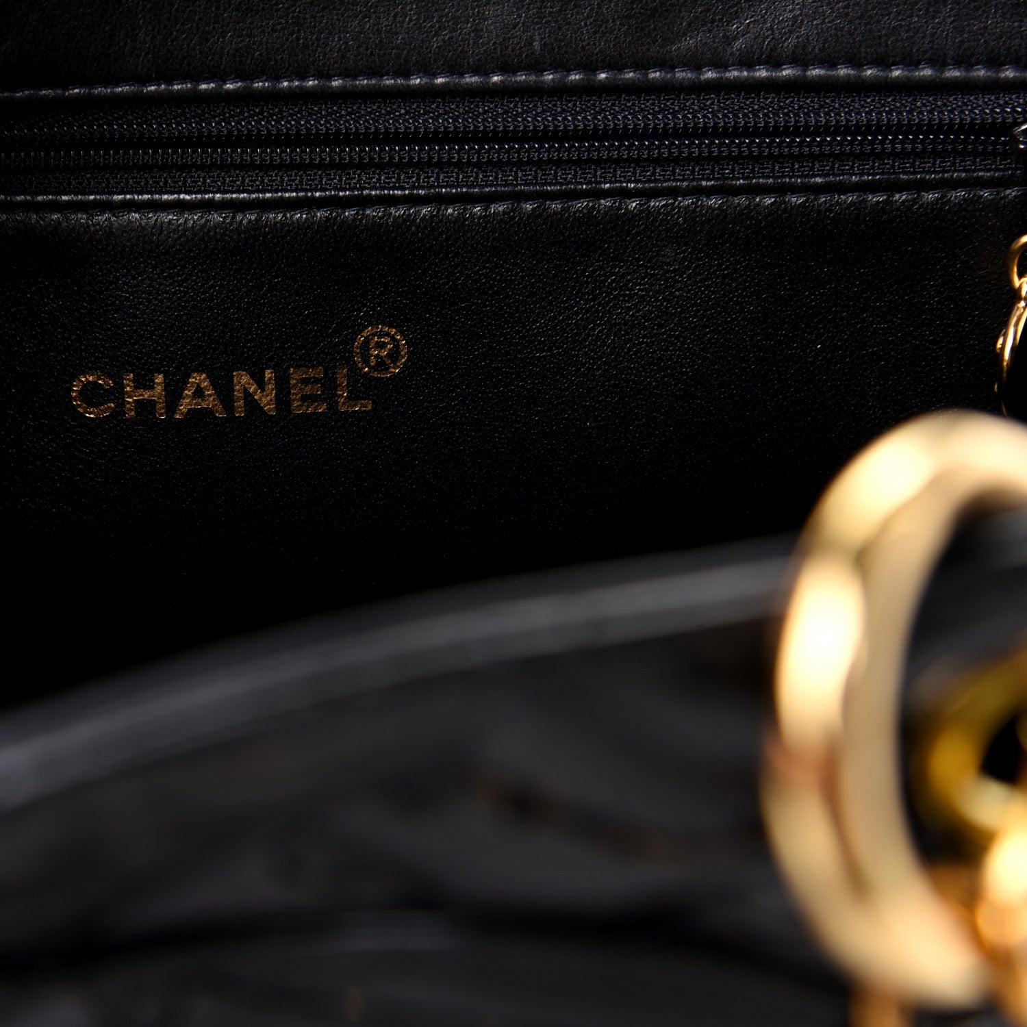 Chanel Patent Quilted Timeless CC Tote Black 8 of 9