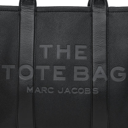 Marc Jacobs Grained Calfskin Large The Tote Bag Black 9 of 14