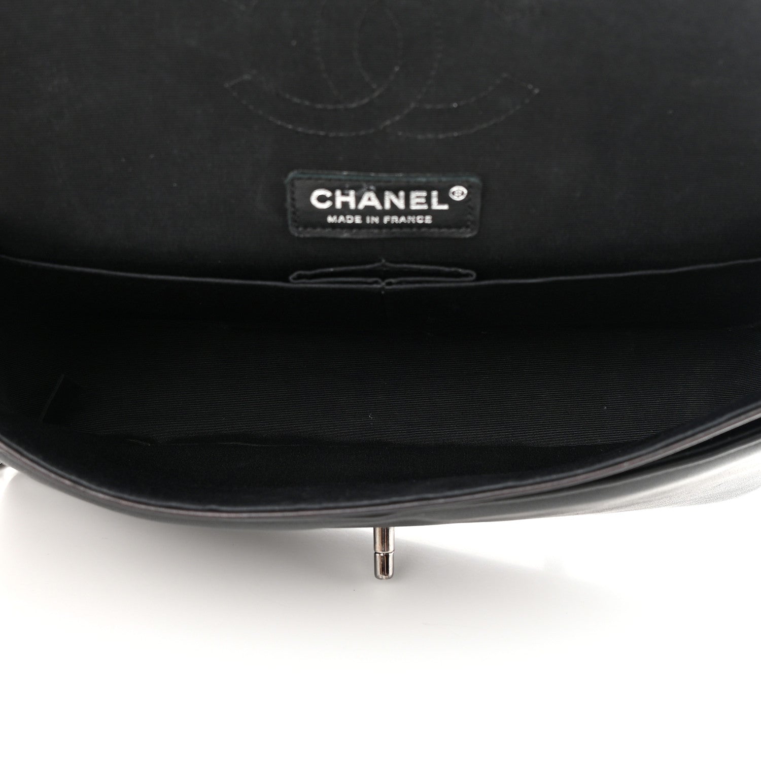 Chanel Calfskin Medium Classic Pure Double Flap Black 4 of 16