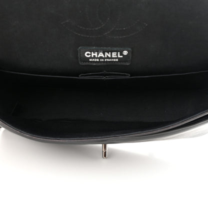 Chanel Calfskin Medium Classic Pure Double Flap Black 4 of 16