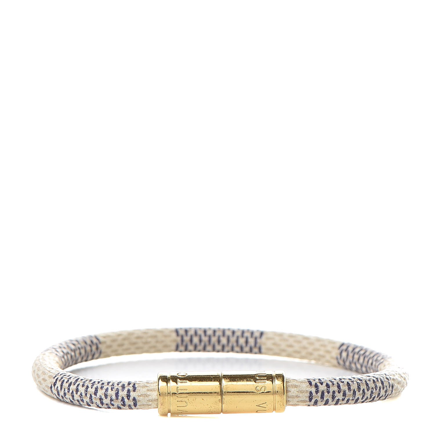 Louis Vuitton Damier Azur Keep It Bracelet 17 1 of 5