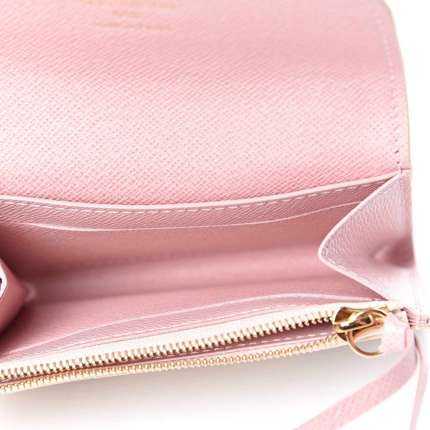 Louis Vuitton Damier Azur Rosalie Coin Purse Rose Ballerine 5 of 8