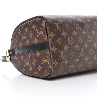 Louis Vuitton Monogram My World Tour Speedy Bandouliere 30 Black 10 of 17