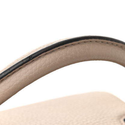 Louis Vuitton Taurillon Capucines BB Galet 12 of 12