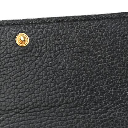 Gucci Dollar Calfskin GG Marmont Continental Wallet Black 6 of 8