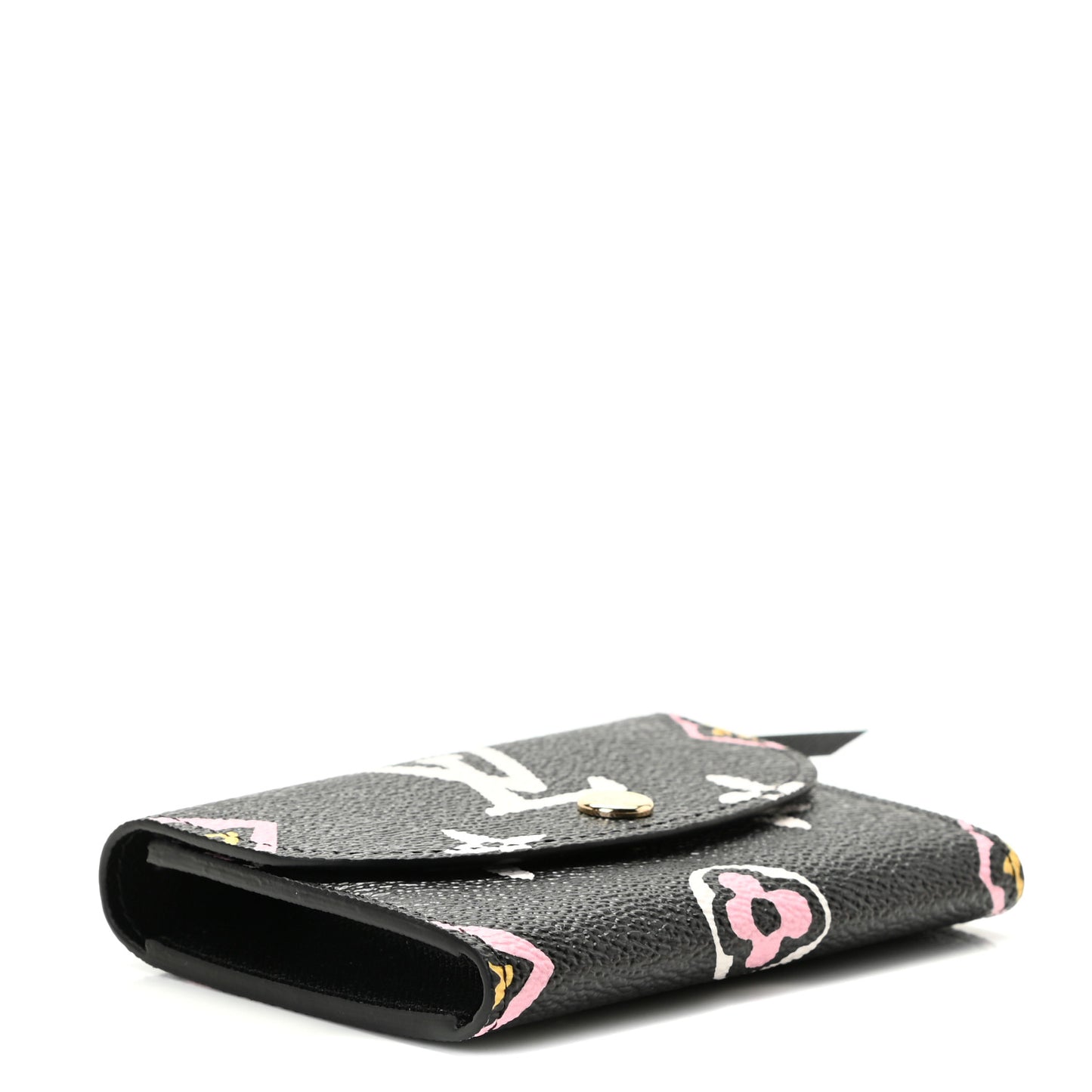 Monogram Giant Wild At Heart Rosalie Coin Purse Black