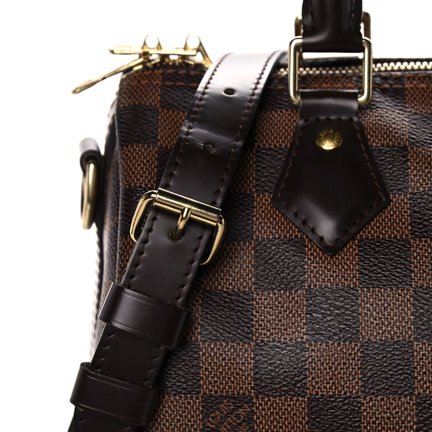 Damier Ebene Speedy Bandouliere 25