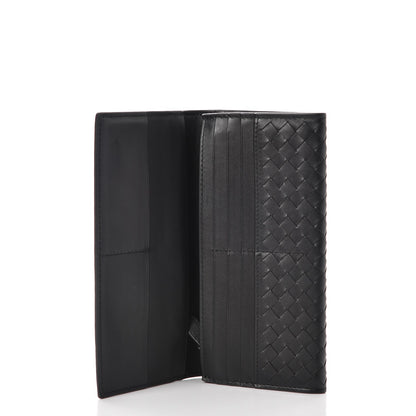 Bottega Veneta Nappa Intrecciato Flap Wallet Nero Black 5 of 10