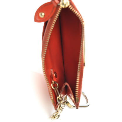 Louis Vuitton Vernis Key Pouch Orange 5 of 8