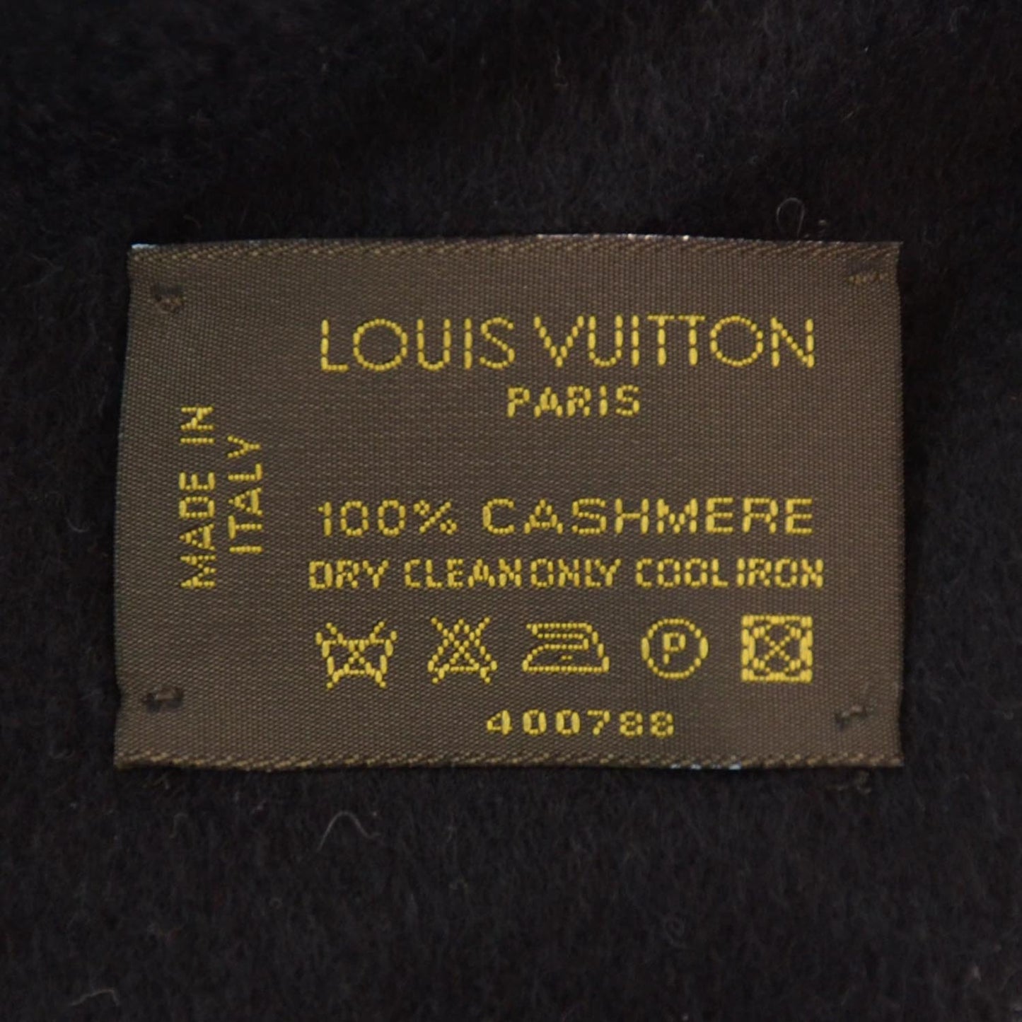 Cashmere Jhelam Stole Black