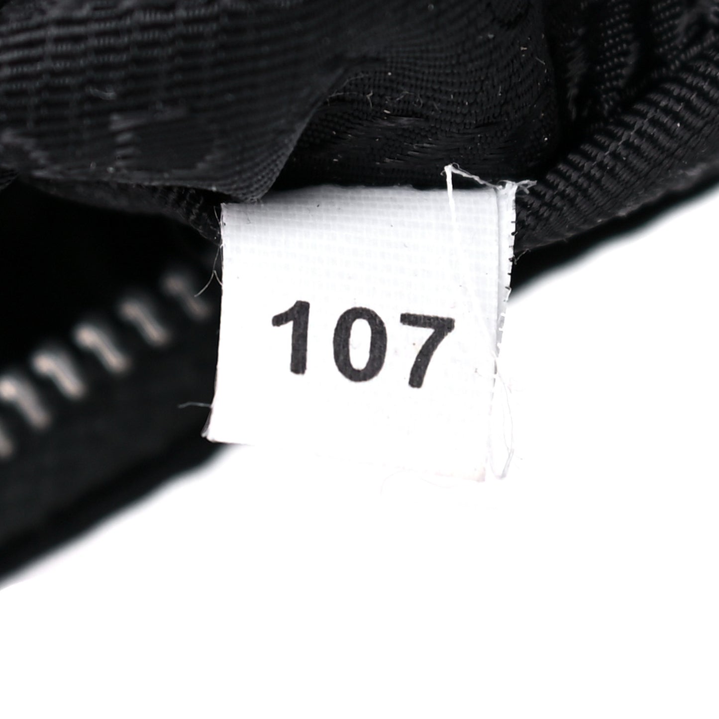 Tessuto Nylon Mini Re-Edition 2000 Shoulder Bag Black