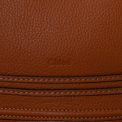 Chloe Calfskin Large Marcie Satchel Tan 10 of 12