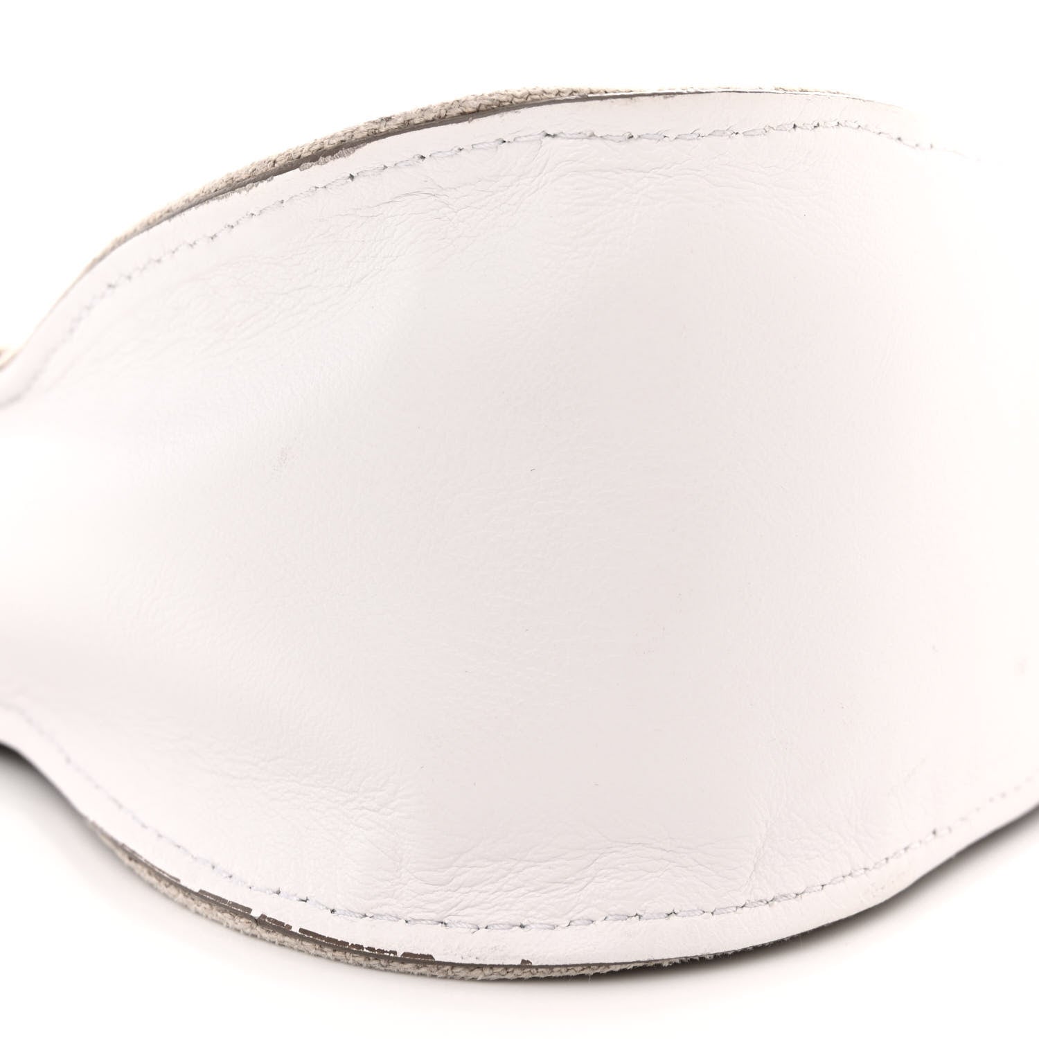 Chloe Canvas Calfskin Small Marcie Satchel White 9 of 22
