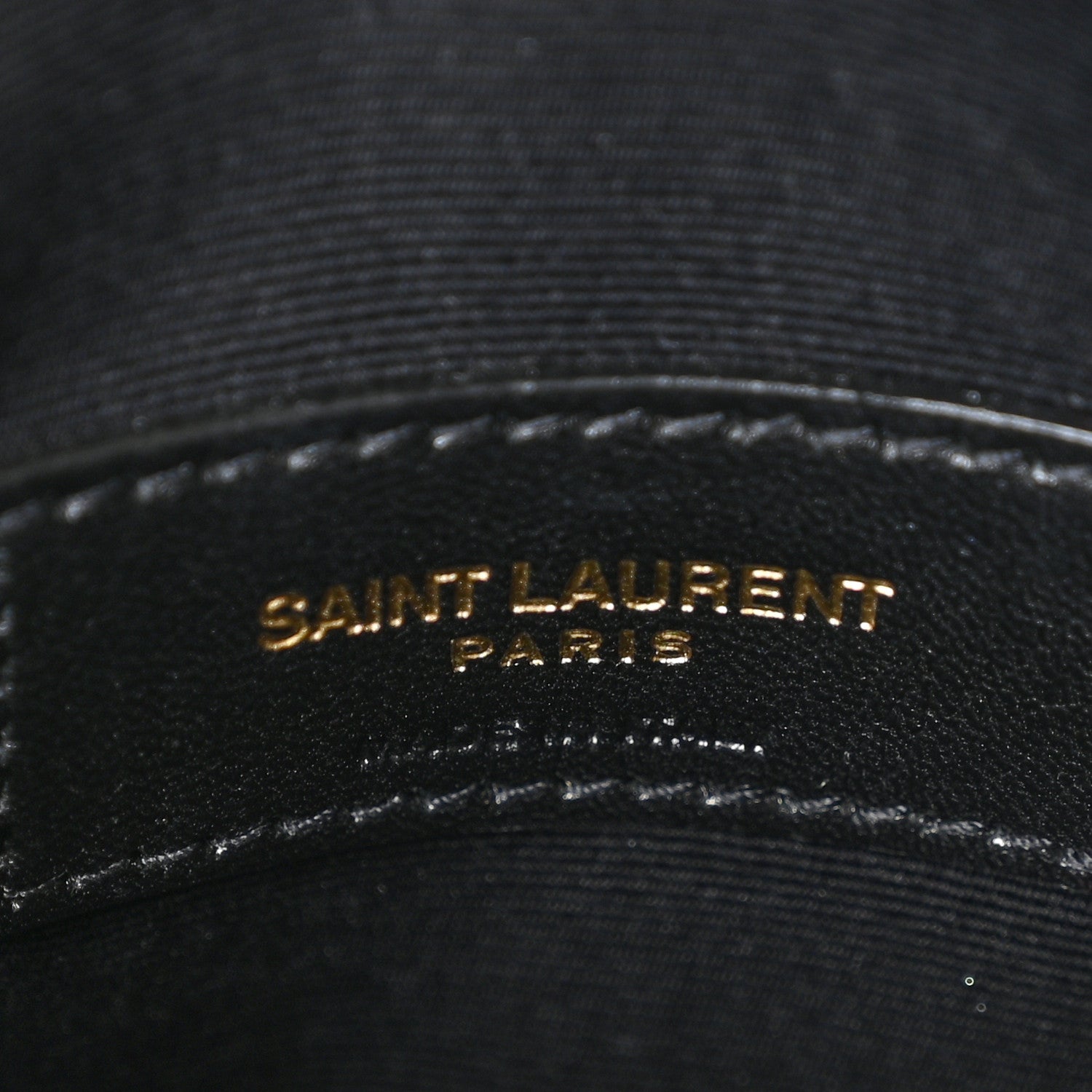 Saint Laurent Smooth Shiny Calfskin Monogram Uptown Baby Pouch Crema Soft 6 of 8