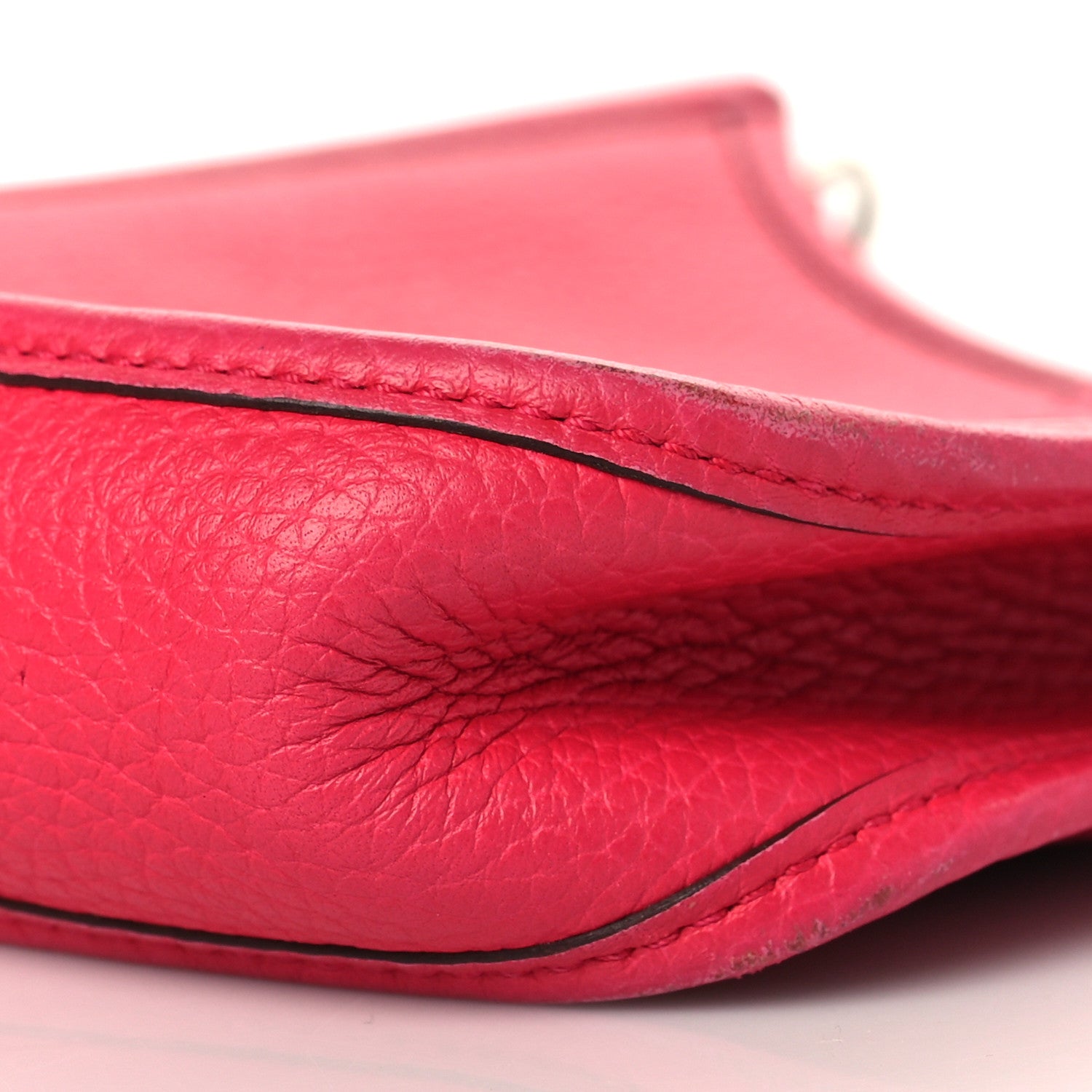 Hermes Taurillon Clemence Evelyne TPM Rose Extreme 9 of 11