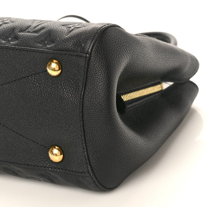 Louis Vuitton Empreinte Montaigne MM Black 10 of 14